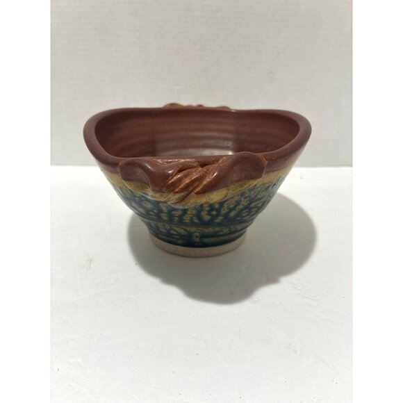 Royce Yoder studio pottery Dish rectangular bowl handmade in Lederach PA - Picture 2 of 9